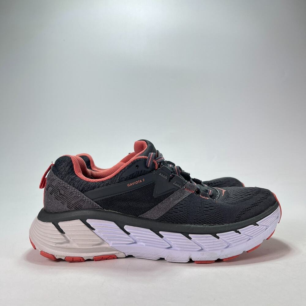 HOKA Gaviota 2 Dark Shadow Lantana Athletic Road Running Shoes Men's Size 7